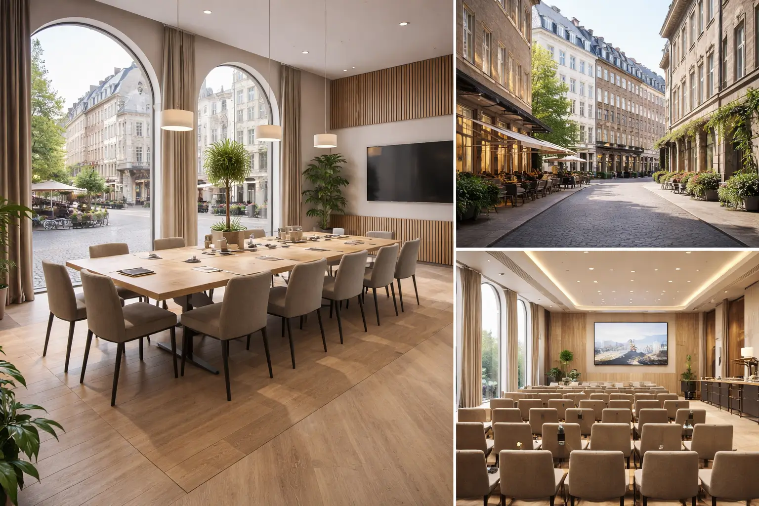 Planlægning og placering af konferencelokaler og arbejdsområder